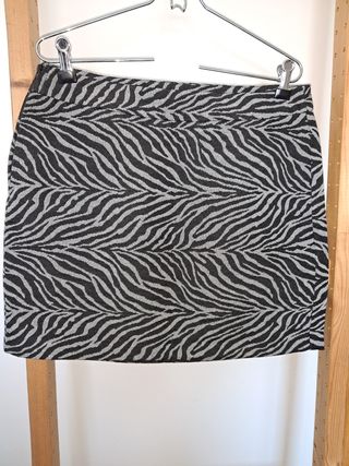 Mini Falda Zebra Custo Barcelona
