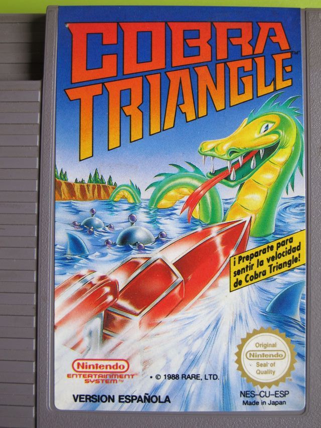 Cobra Triangle + Captain Skyhawk NES PAL Lote Rare