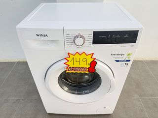 LAVADORA WINIA 8 KILOS 1400 RPM. GARANTIA
