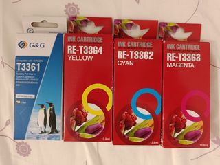 Cartuchos tinta para impresora Epson 