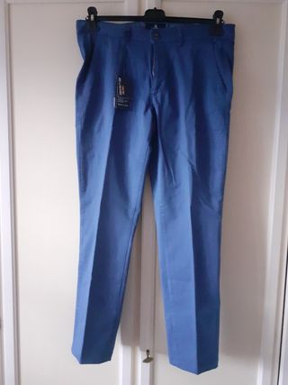 Pantaloni RE del MARE blu elettrico tg. 52