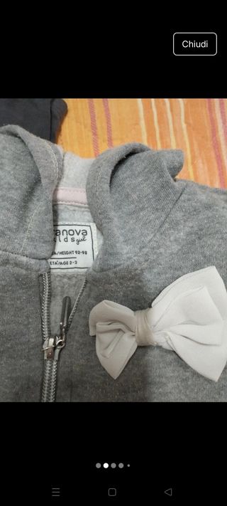 Abiti bimba 2-3 anni: felpe e maglie