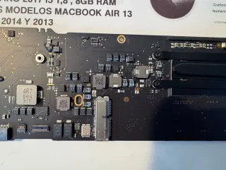 PLACA BASE MACBOOK AIR A466 AÑO 2017 I5 8GB RAM
