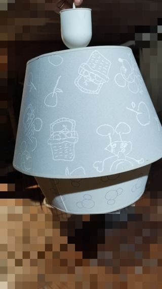 Lámpara infantil - Gris y blanca
Mickey mouse