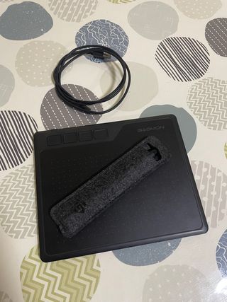 GAOMON S620 - Tableta gráfica negra