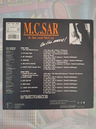 Vinile M.C. Sar & The Real McCoy - On The Move!