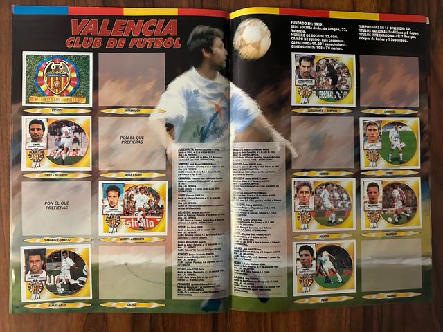 Álbum Liga 94-95 Fútbol