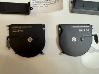 VENTILADORES IZQUIERDO Y DERECHO MACBOOK PRO a1398