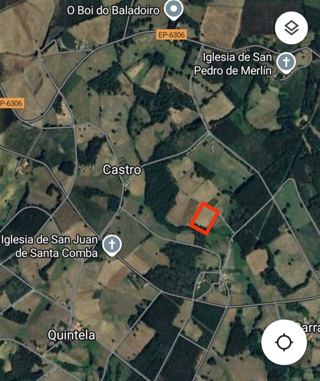 Terreno en venta en Agolada