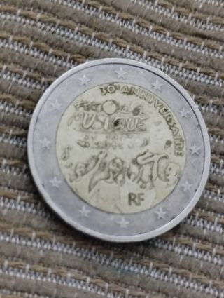 Moneda conmemorativa 2€ Francia 2011.