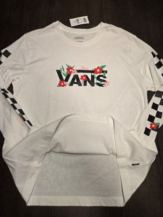 Maglietta Vans a maniche lunghe, tg. M