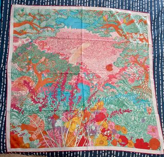 Pañuelo seda Hermès vintage