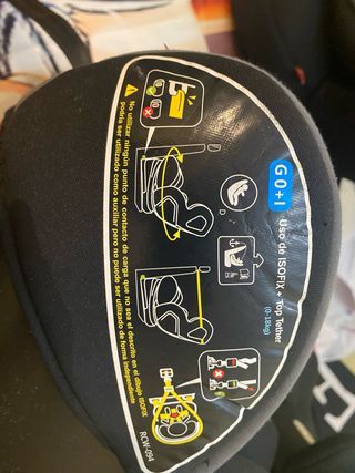 Silla coche G0+1 Isofix (0-18kg)