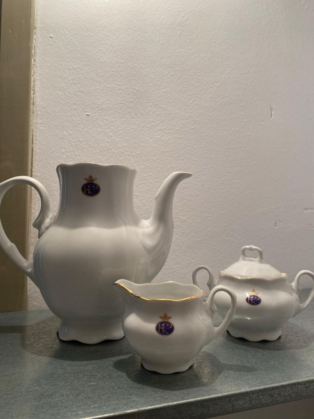 Juego de café Marianel Viena porcelana 12 personas