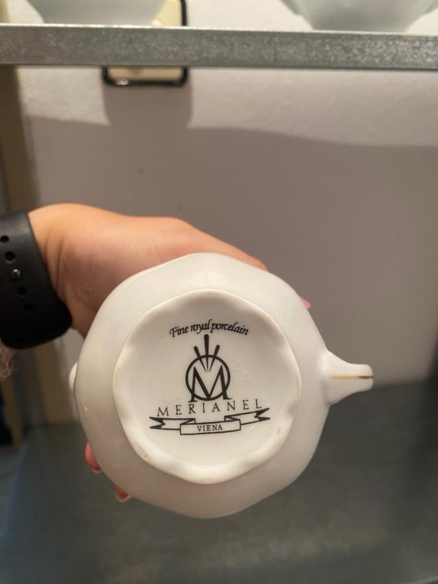 Juego de café Marianel Viena porcelana 12 personas