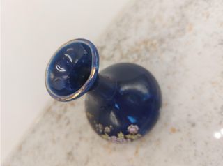 Vaso porcelana miniatura - Pavões