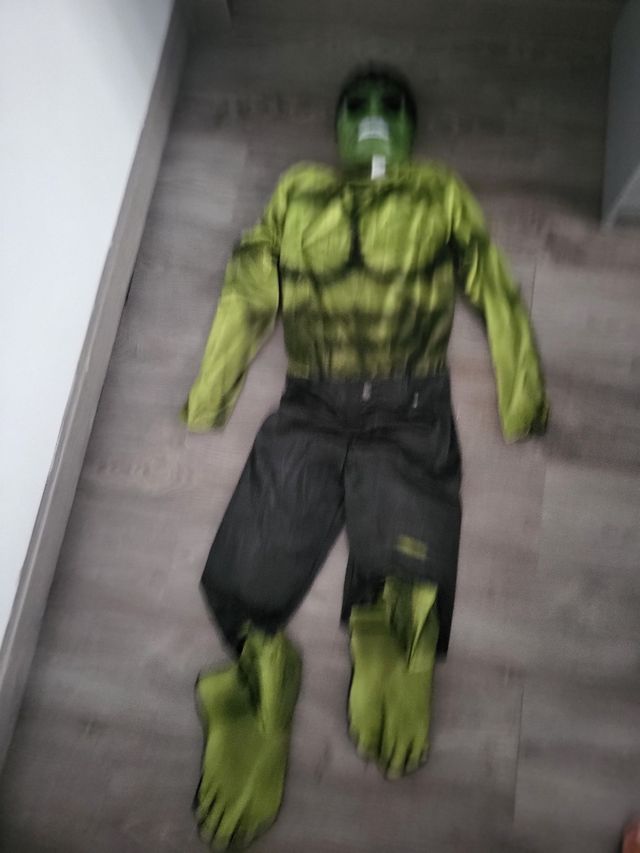 Disfraz Hulk Niño Talla L