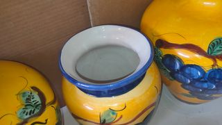 LOTE JARRONES CERAMICOS