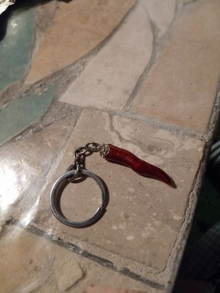 Portachiavi peperoncino rosso