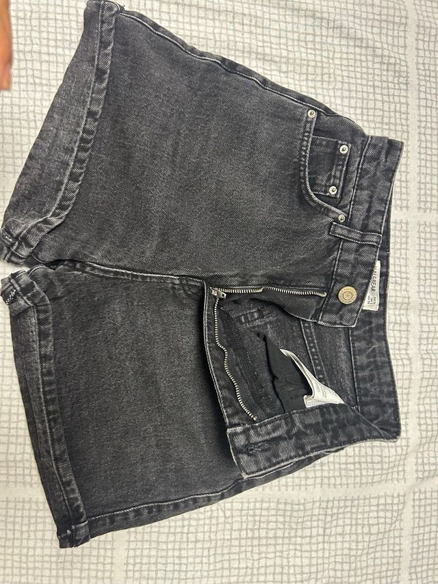 Shorts jeans neri