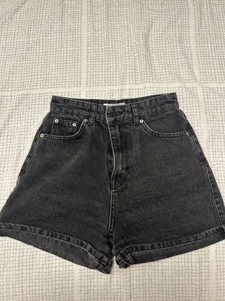 Shorts jeans neri