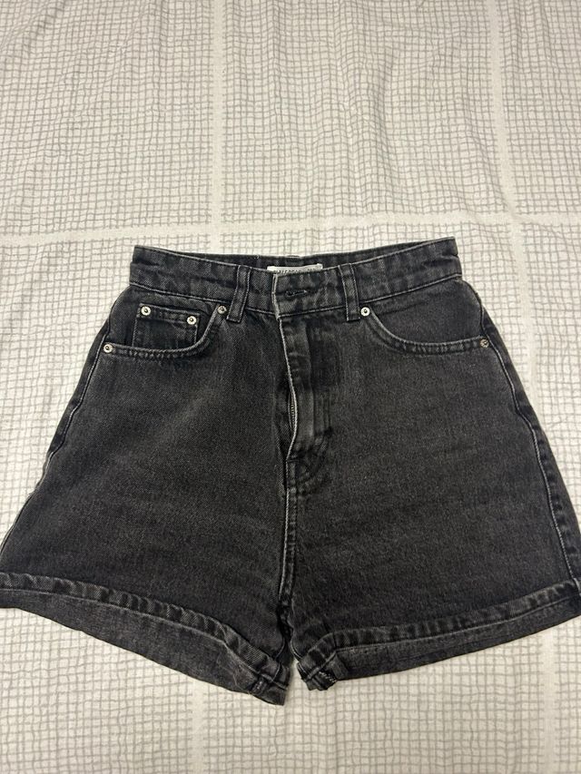 Shorts jeans neri