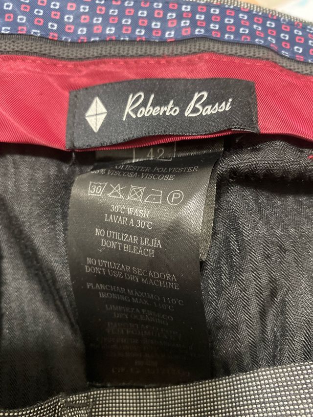 Pantalón Roberto Bassi Gris