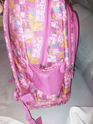Mochila escolar infantil