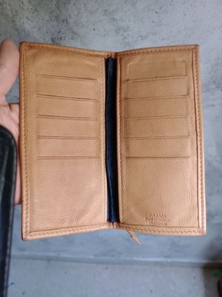 Cartera BRAMA cuero marrón