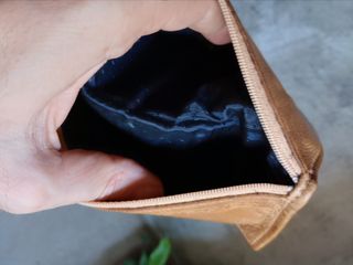 Cartera BRAMA cuero marrón