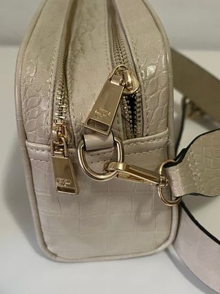 Bolso bandolera beige