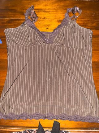 Camisola Pj rayas marrón