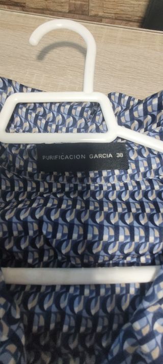 Camisa Purificación García azul