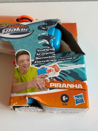 Nerf SuperSoaker Piranha - Pistola de Água