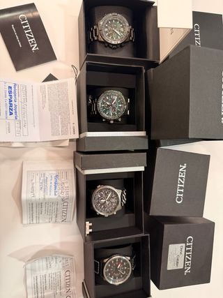 4 relojes Citizen Eco-Drive