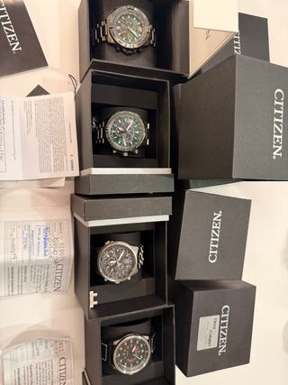 4 relojes Citizen Eco-Drive