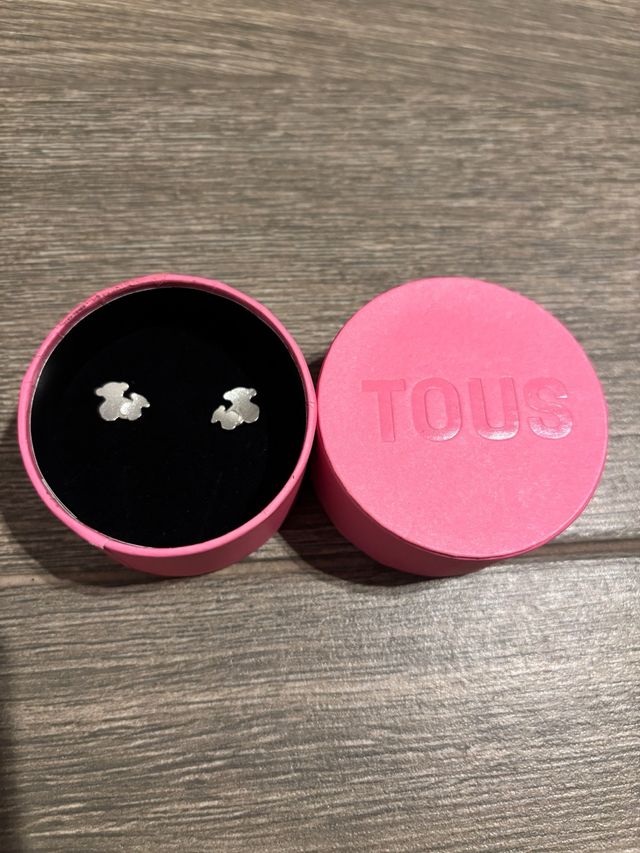 Pendientes Tous Plata Osito