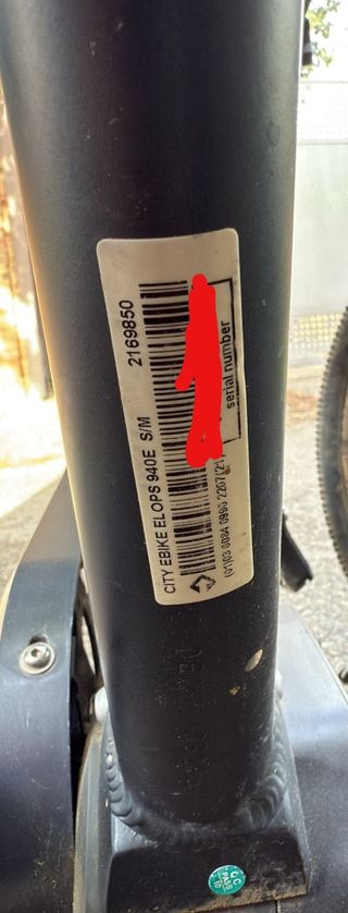Bicicleta eléctrica elops 940e