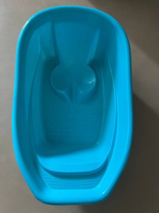 Bañera bebé azul