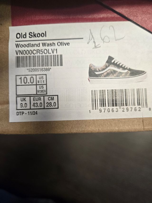 Vans Old Skool Verde - 43