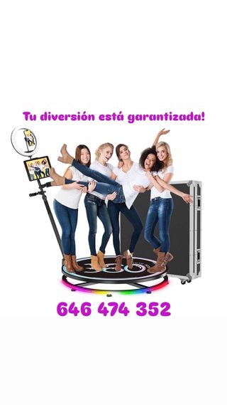 Videomaton 360º rotación fiestas inolvidables