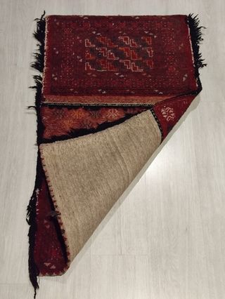Alforja persa Khorjin Baluch. Irán alfombra 