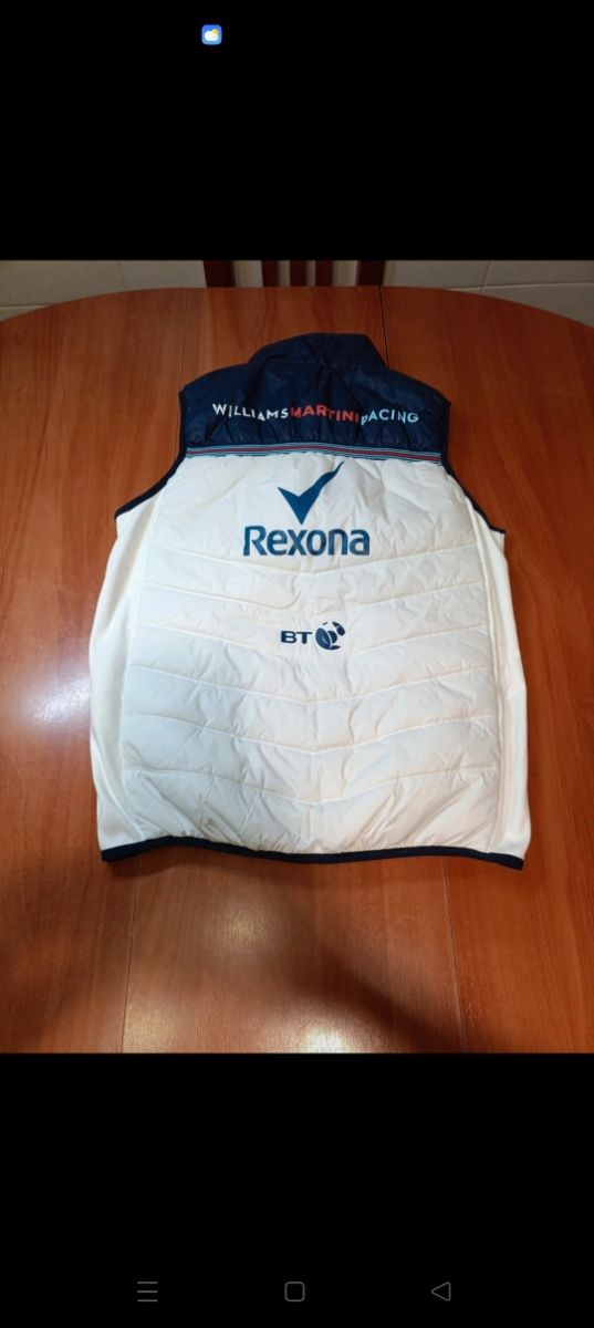 Chaleco Williams Racing F1 Talla S