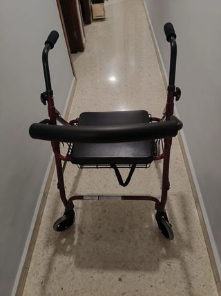 Andador para ancianos Rollator freno presion