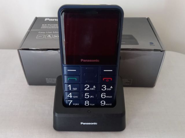 Panasonic KX-TU155 - Cellulare Blu