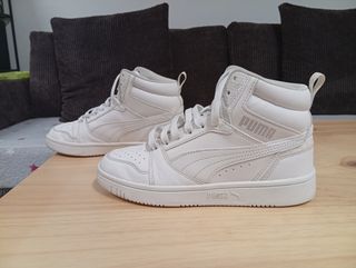 Zapatillas Puma blancas niña 36