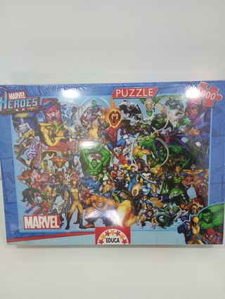 Puzzle Marvel 1000 piezas.