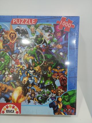 Puzzle Marvel 1000 piezas.