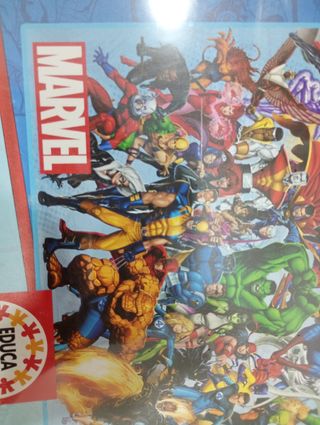 Puzzle Marvel 1000 piezas.