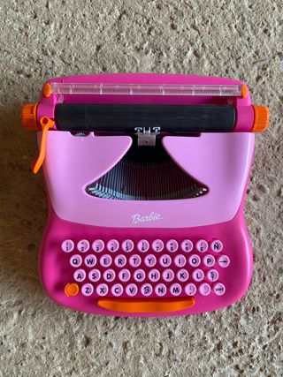 Maquina de escribir de juguete